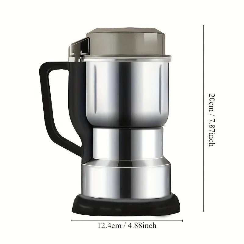 High Power Electric Coffee Grinder Kitchen Cereal Nuts Beans Spices Grains Grinder Machine Multifunctional Home Coffee Grinder