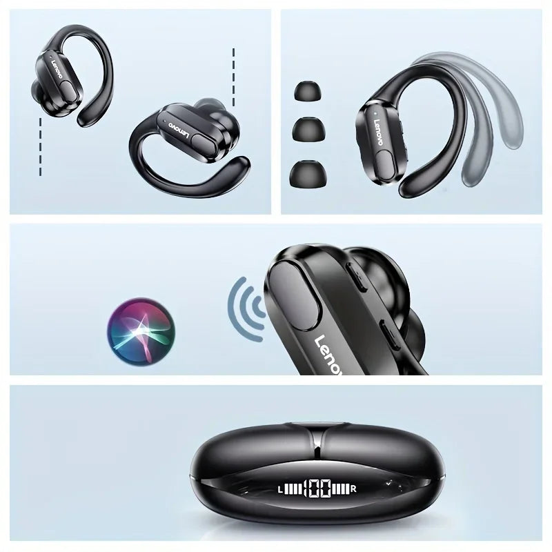 Lenovo XT80 Wireless Earphones With Noise Cancellation And Mic