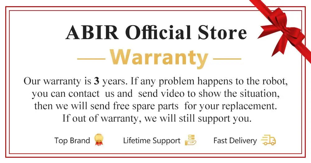 Abir Smart Robot Window Cleaner With Dual Water Spray System