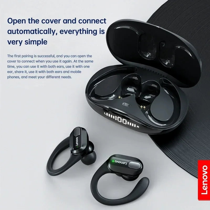 Lenovo XT80 Wireless Earphones With Noise Cancellation And Mic