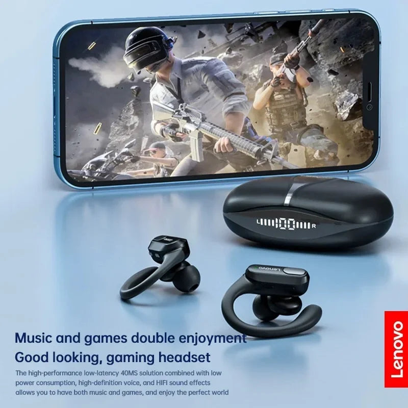 Lenovo XT80 Wireless Earphones With Noise Cancellation And Mic