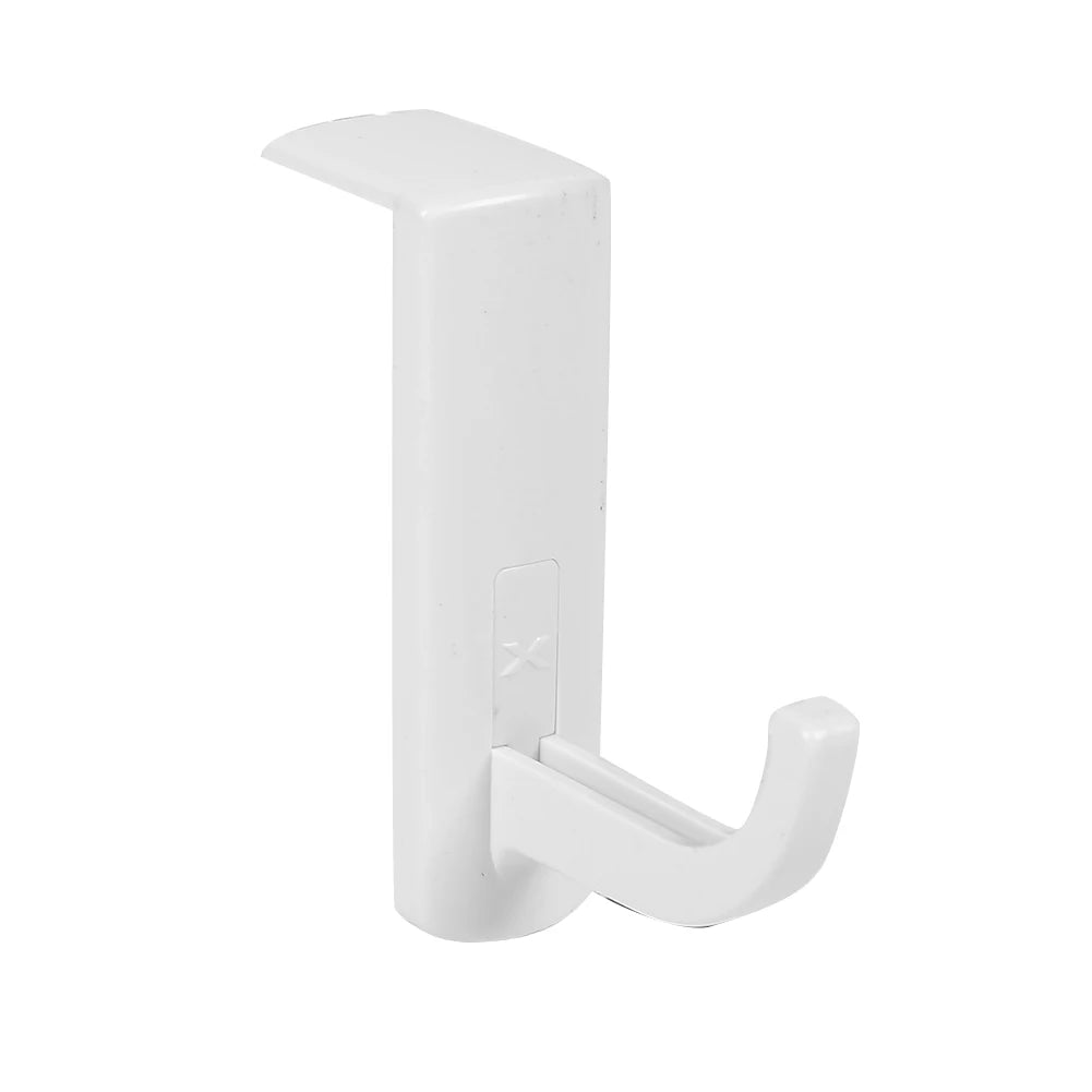 Wall Mount Headphone Hook Universal Monitor Side Headphone Hanger Stick-On Headphone Holder for Home Office Gamer