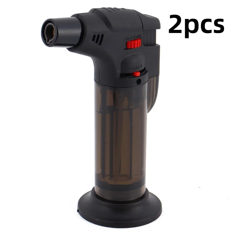 TopFlames Outdoor Portable Butane Gas Torch Lighter for Cigar