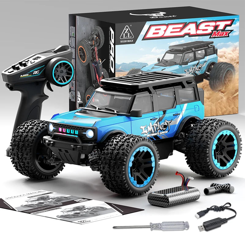 1:20 Zll Sg201 Max And Pro  High Speed Drift Racing Car 50mins 55km/H Brushless Motor 2.4g 4wd Rc Car Off-Road Car Toy Boys