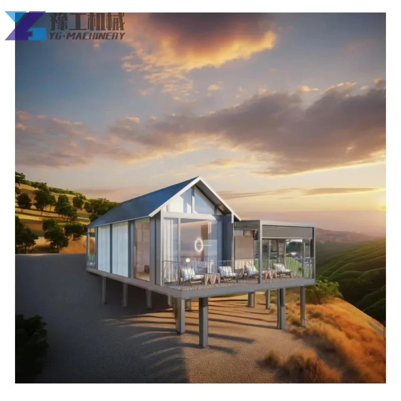 YG Customized Australia's Luxury Modern Design 3 Bedroom Modular Wood SIP Prefabricate Prefab House Kit Cheap Price Luxury Villa