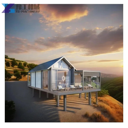 YG Customized Australia's Luxury Modern Design 3 Bedroom Modular Wood SIP Prefabricate Prefab House Kit Cheap Price Luxury Villa