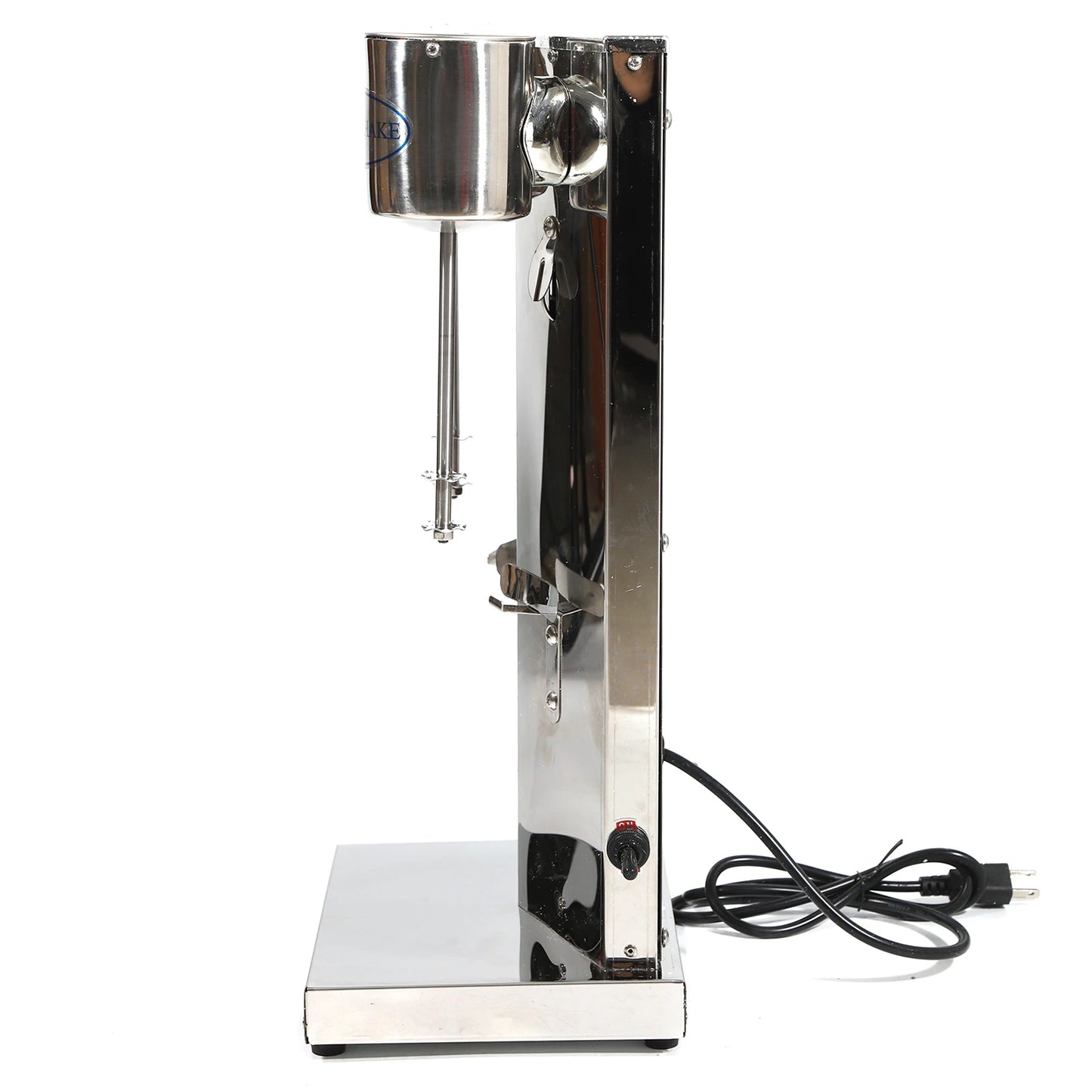 27oz Electric Drink Mixer Milkshake Maker Milk Frother 2 Speeds Stainless Steel Milkshake Double Head Electric Blender w/ PC Cup