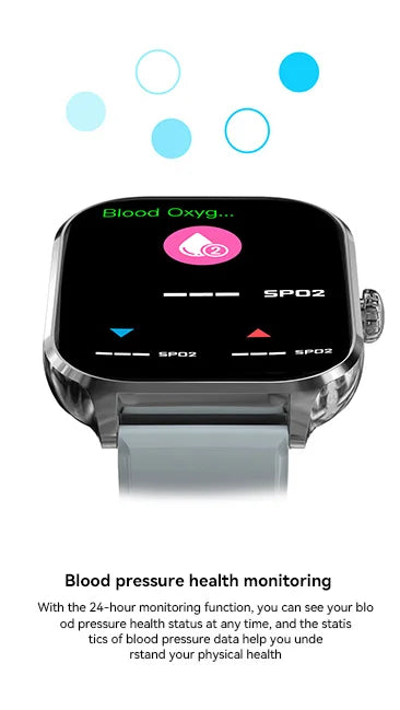 Bluetooth Call Smartwatch Android iOS Compatible Digital Fitness Tracker