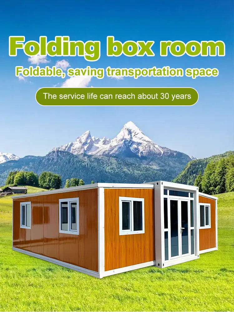 Movable Prefab Steel Container House – Luxurious 1-2 Bedroom Small Triangle Modern Design for Hotel & Comfortable Accommodation