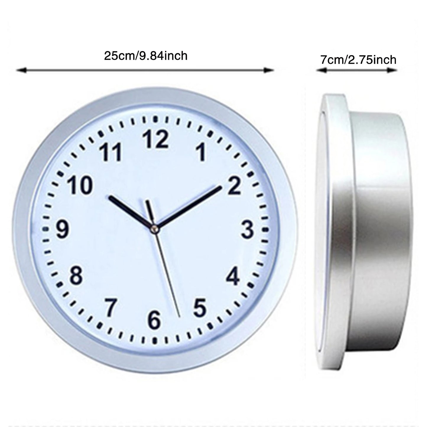 Hidden Money Wall Clock With Secret Jewelry Compartment