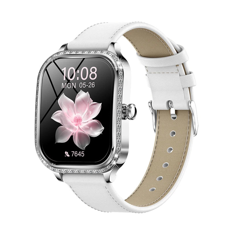 Women's Bluetooth Call Smartwatch With Curved Screen Waterproof