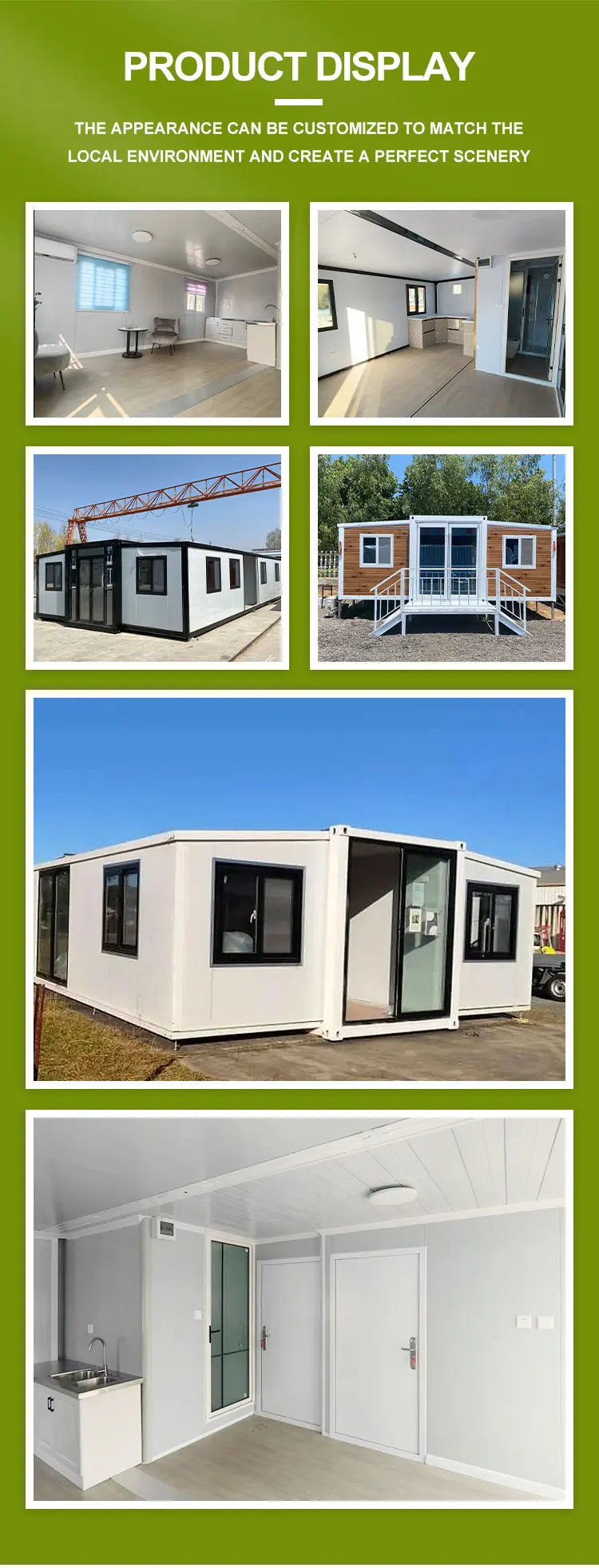 Movable Prefab Steel Container House – Luxurious 1-2 Bedroom Small Triangle Modern Design for Hotel & Comfortable Accommodation
