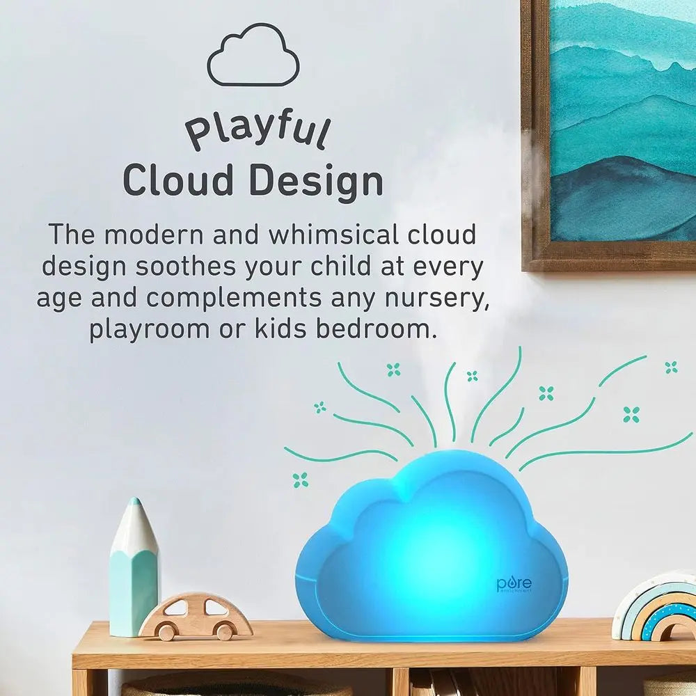 UltraCool Mist Humidifier: Quiet, Variable Mist, Up to 24 Hrs, Ideal for Nurseries and Kids' Rooms, Relieves Congestion, Colds,