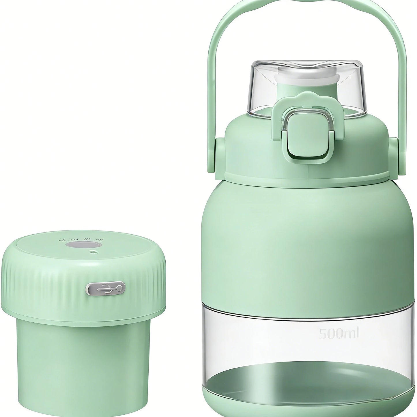 BPA-Free Blast Portable Cordless Blender 33oz Capacity 12 Stainless Steel Blades USB Rechargeable for Smoothies Shakes Juice