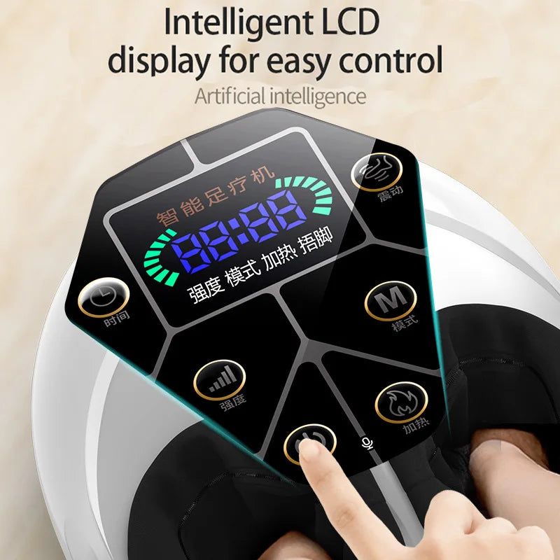 JINKAIRUI Foot Massager With Vibration Heating Acupressure
