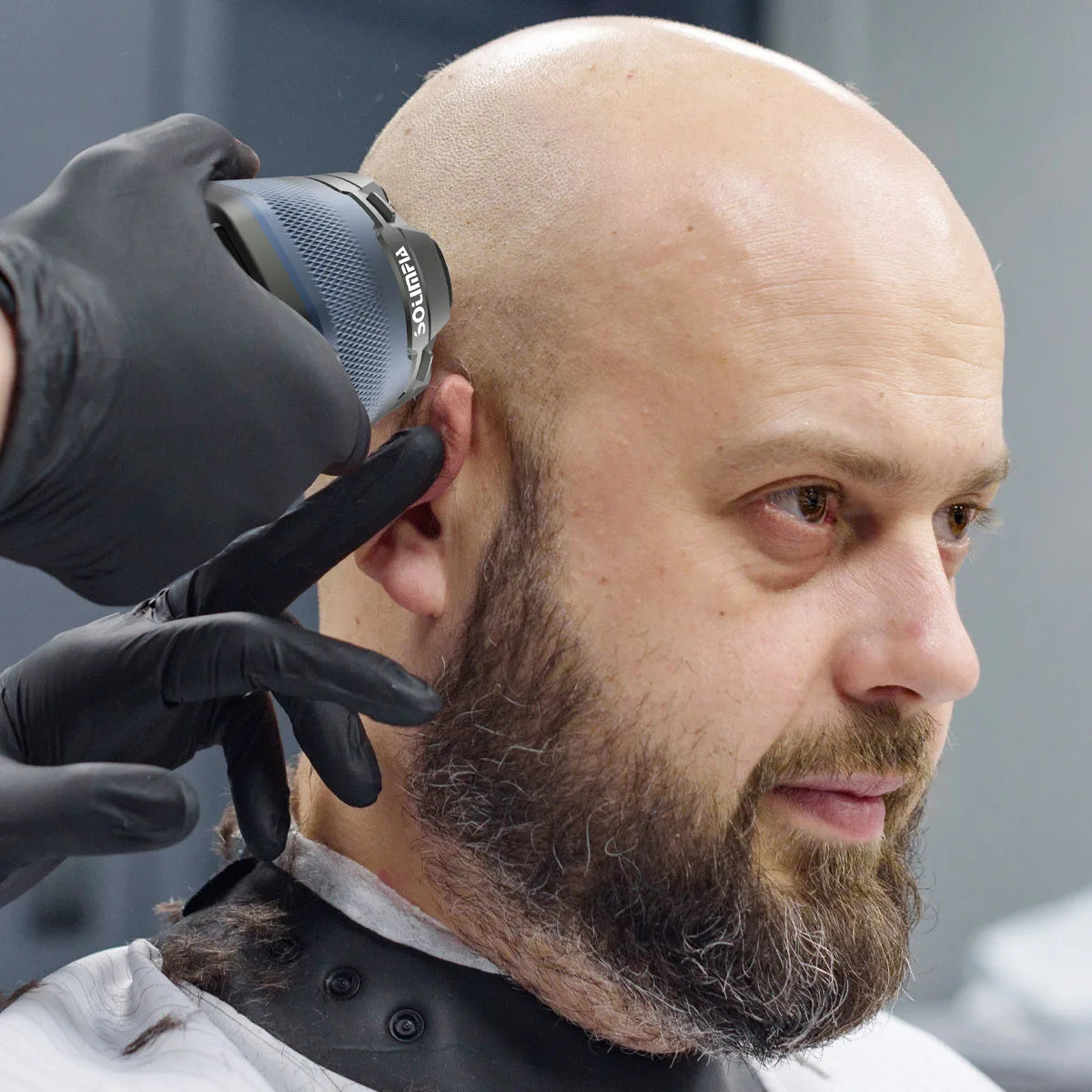 Solimpia 6D Magnetic Head Shaver for Bald Men Hypoallergenic