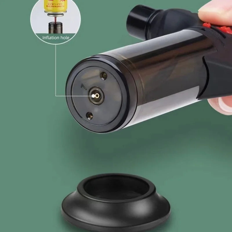 TopFlames Outdoor Portable Butane Gas Torch Lighter for Cigar