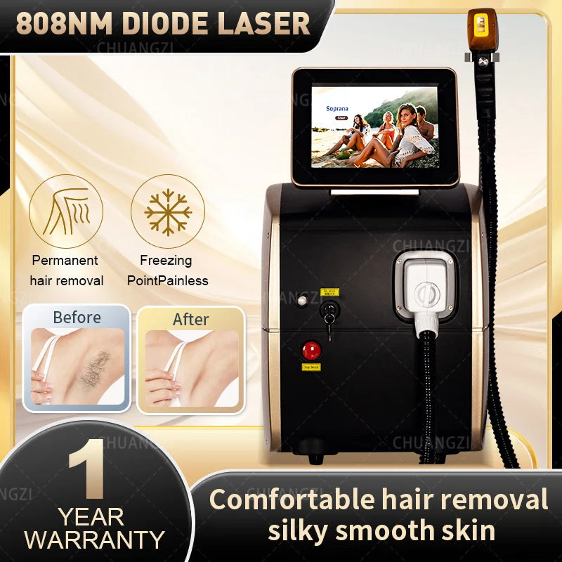 EMSZERO 5000W Diode Laser Hair Removal Machine 808nm Underarm