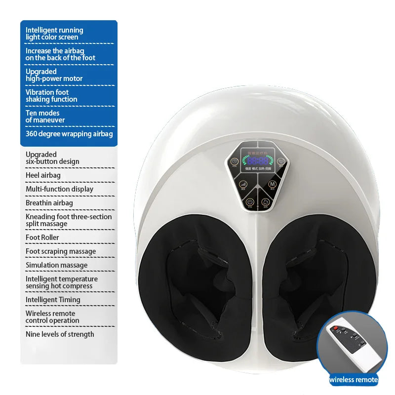 JINKAIRUI Foot Massager With Vibration Heating Acupressure