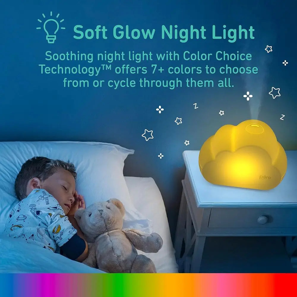 UltraCool Mist Humidifier: Quiet, Variable Mist, Up to 24 Hrs, Ideal for Nurseries and Kids' Rooms, Relieves Congestion, Colds,