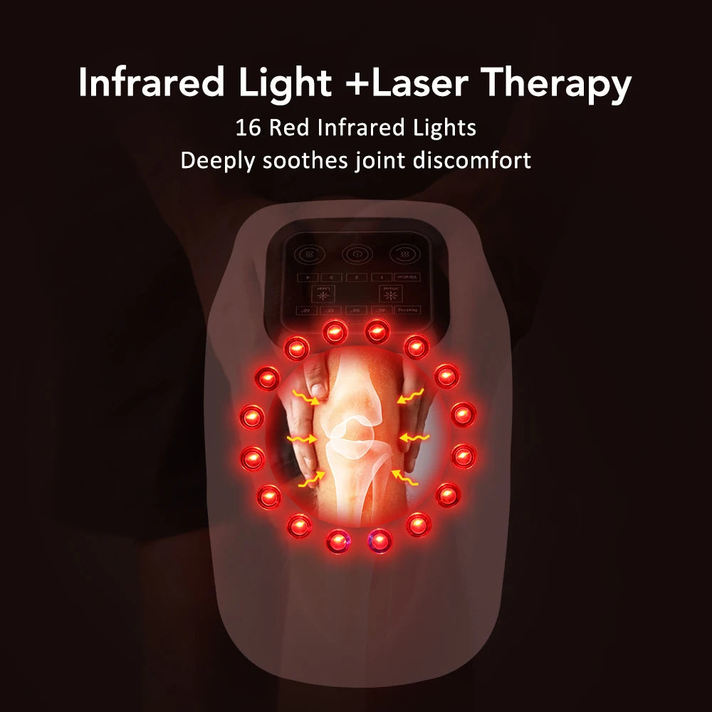 PASTSKY 3-in-1 Cordless Heated Knee Massager