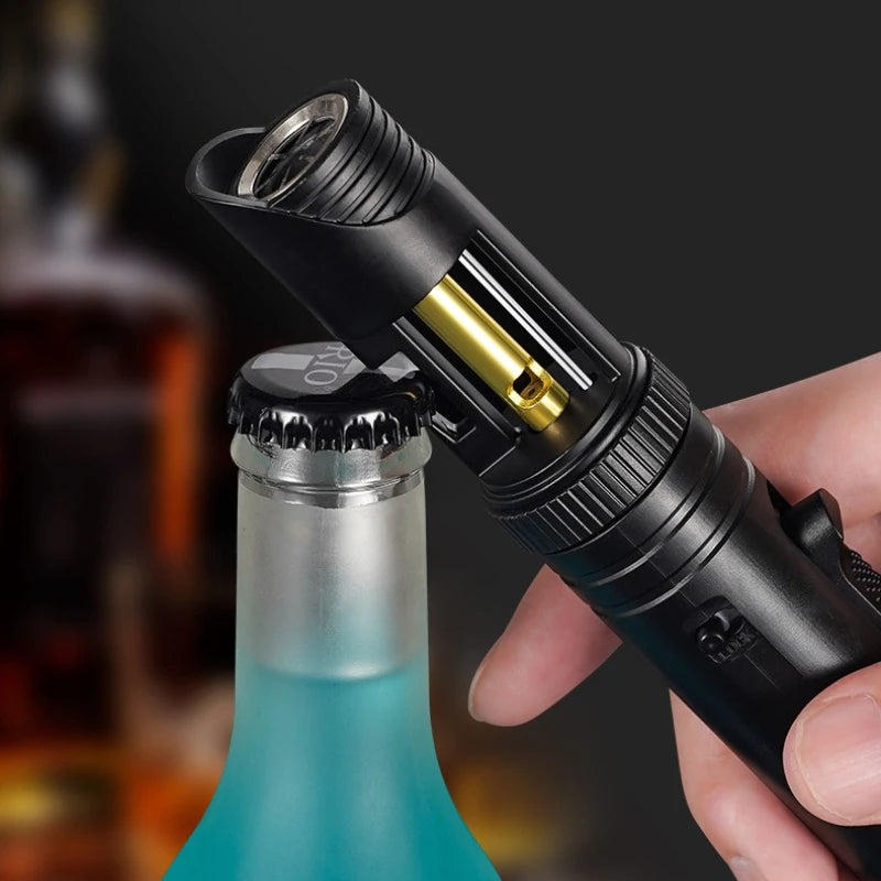 TopFlames Turbo Torch Gas Lighter Windproof Portable