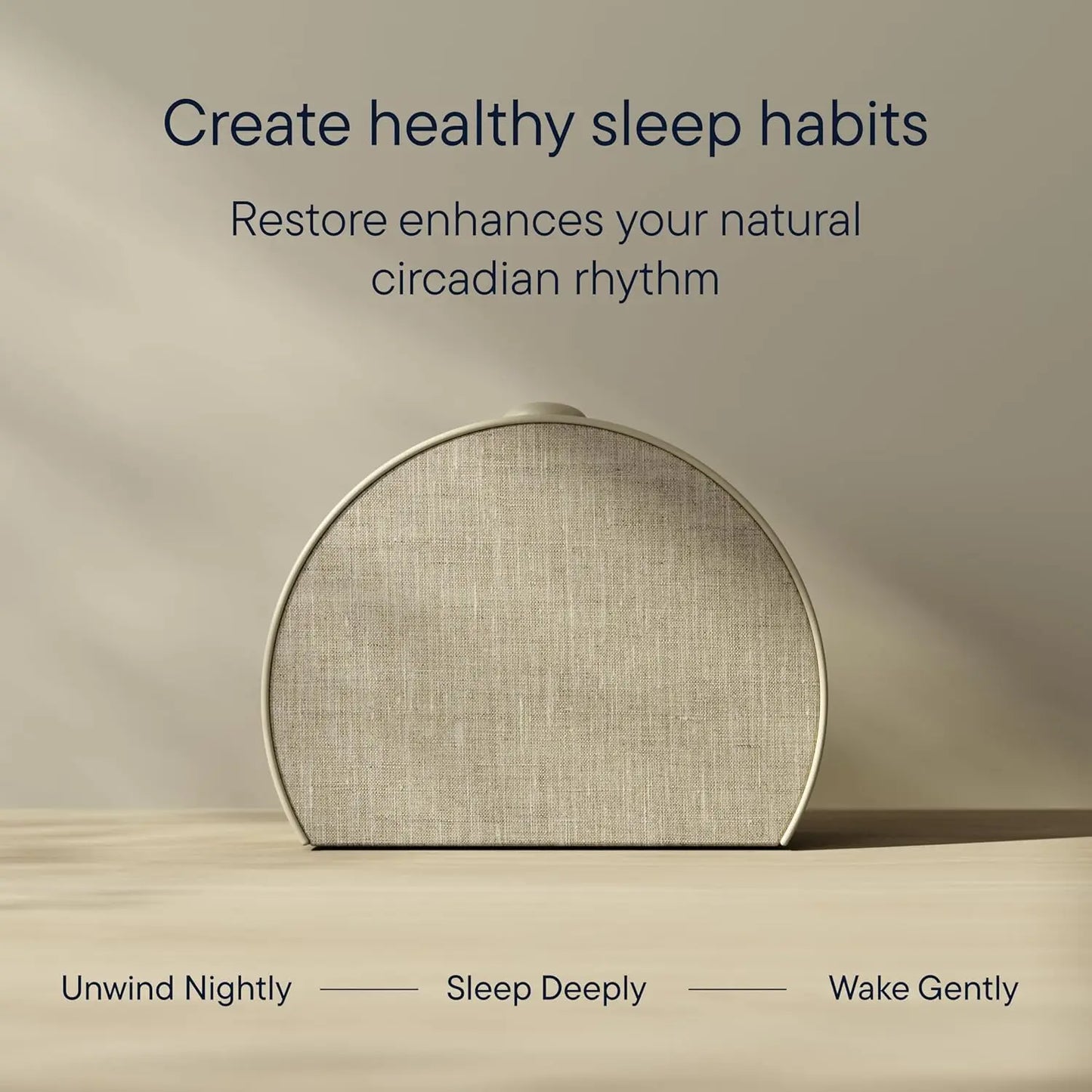 Hatch Restore 3 Sunrise Alarm Clock With Sound Machine