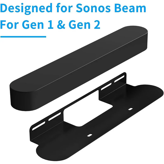 Y45A-Soundbar Wall Mount For Sonos  Wall Mount Bracket Compatible With For Sonos  Sound Bar Mounts Mounting Bracket Dura