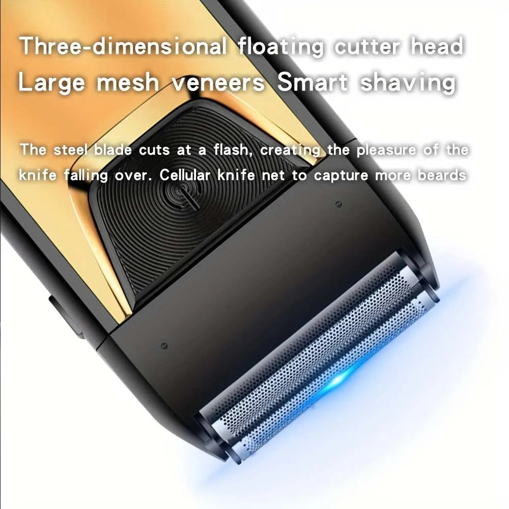 SHUYU Electric Foil Shaver for Men, Rechargeable Grooming Tool