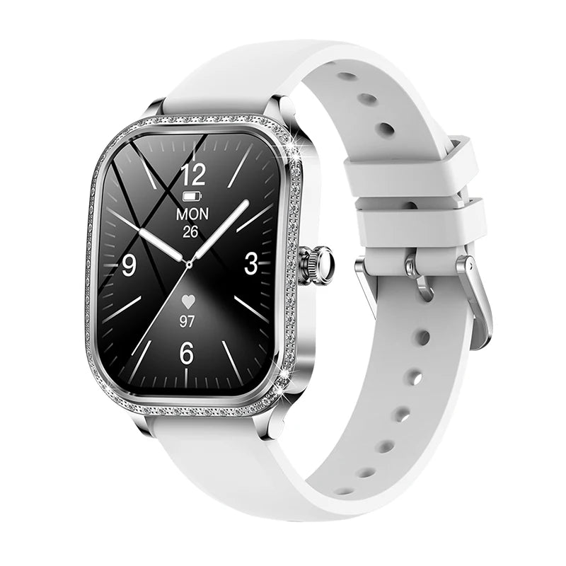 Women's Bluetooth Call Smartwatch With Curved Screen Waterproof