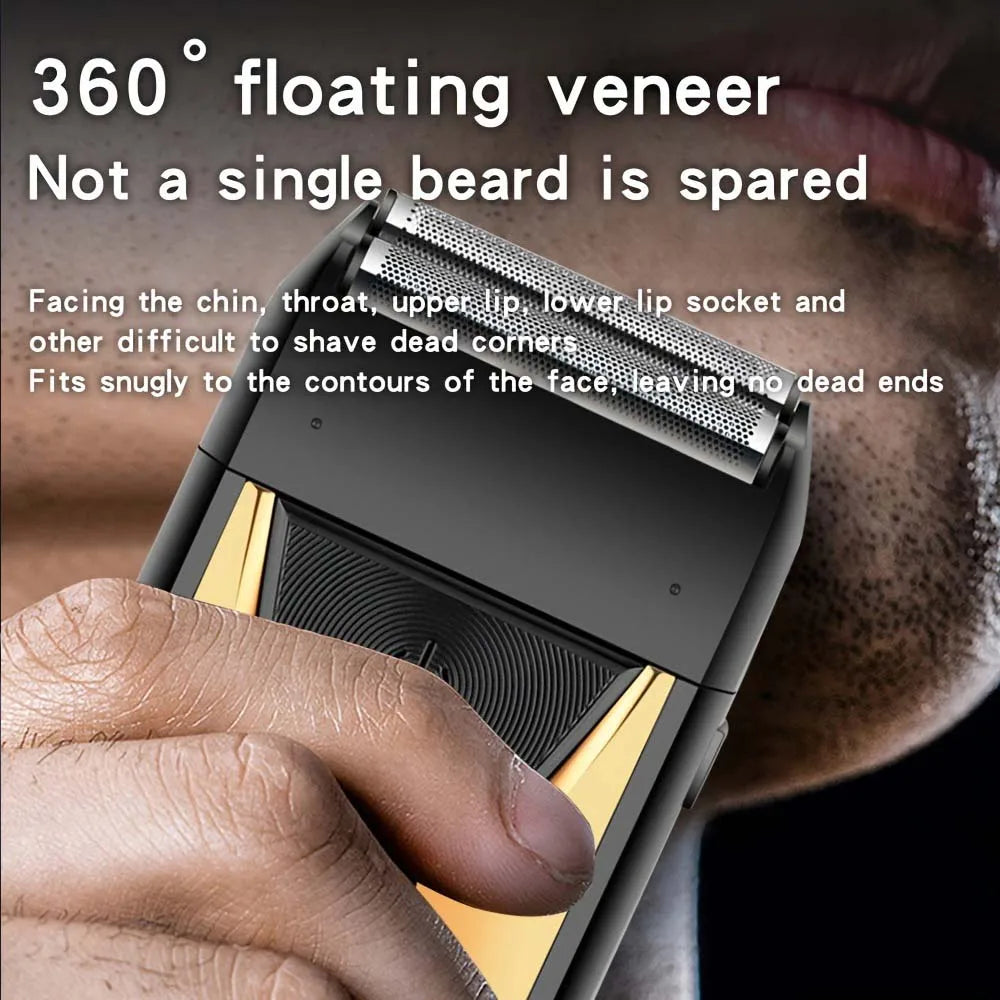 SHUYU Electric Foil Shaver for Men, Rechargeable Grooming Tool