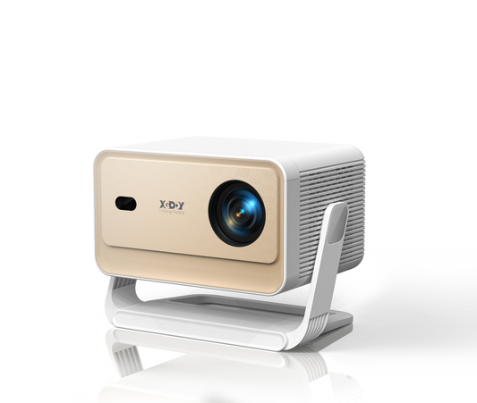 XGODY Projector N6/N6 Pro Netflix Officially 4K Voice Control Smart Android TV Whale OS 8/32GB ROM for Movie Home Theater