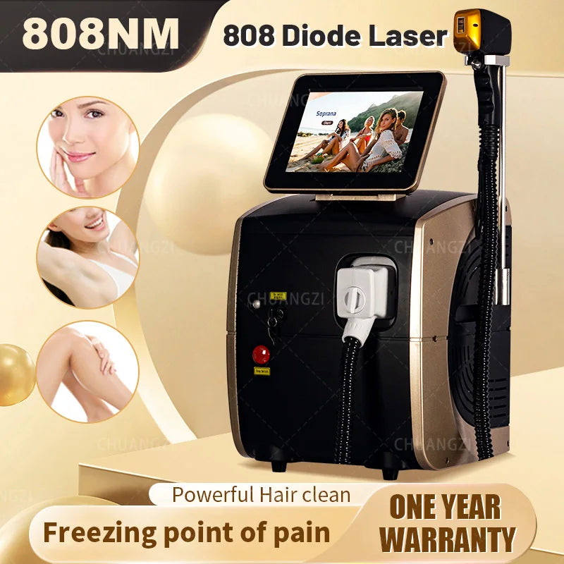 EMSZERO 5000W Diode Laser Hair Removal Machine 808nm Underarm