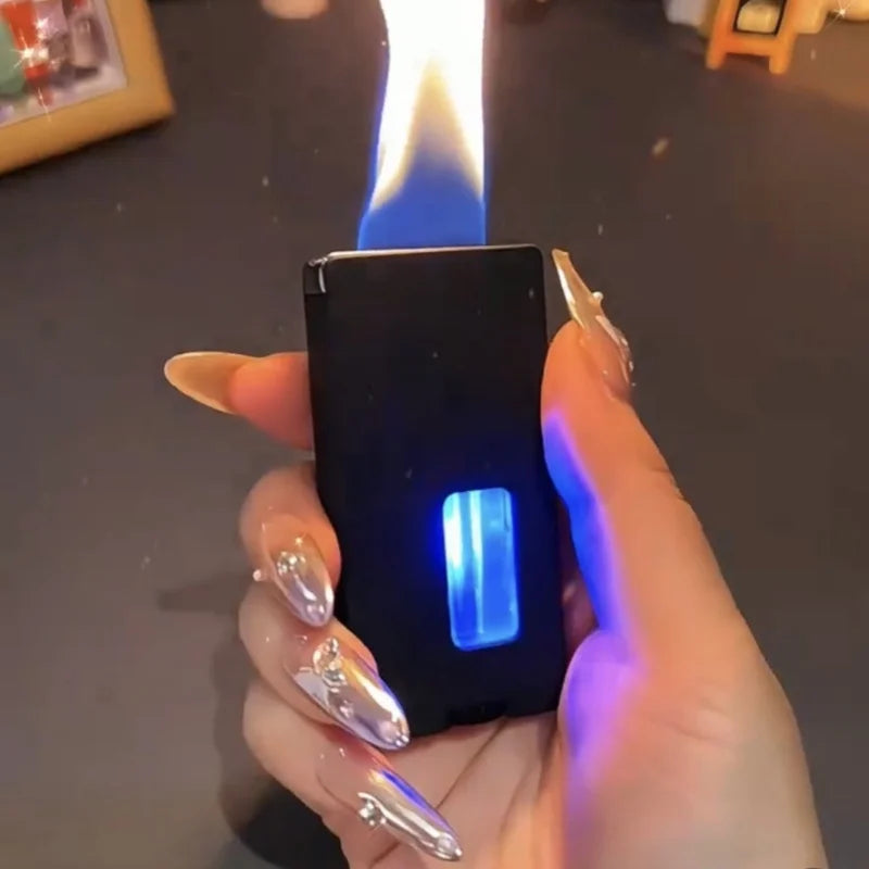 TopFlames Gravity Shake Ignite Metal Gas Cigar Lighter