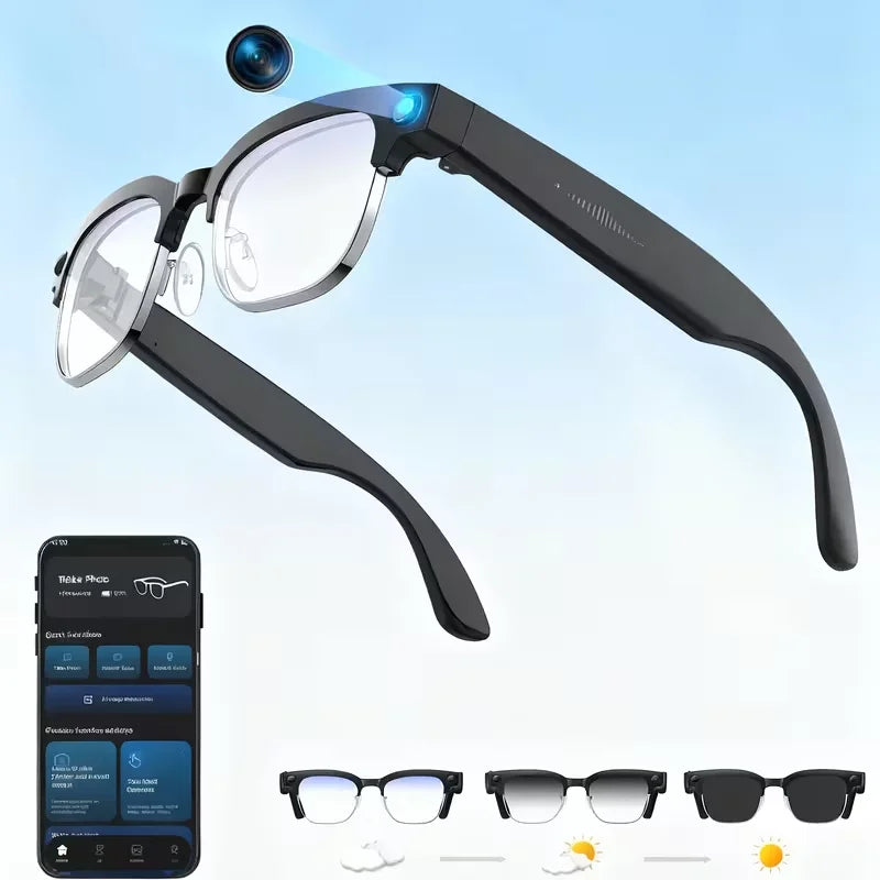 Giinova Smart Video Glasses With Camera 4K Recording