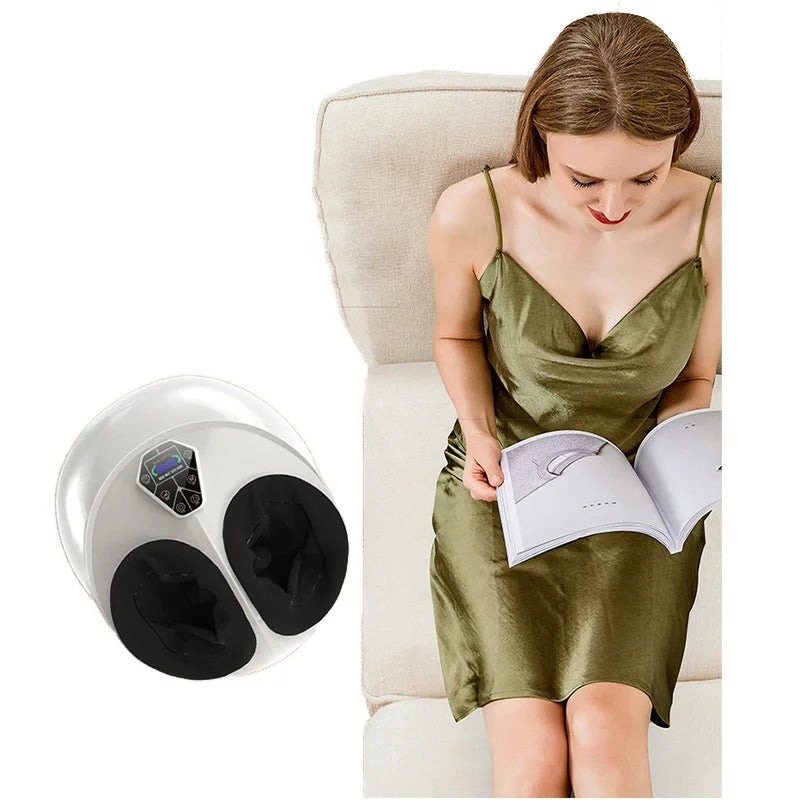 JINKAIRUI Foot Massager With Vibration Heating Acupressure