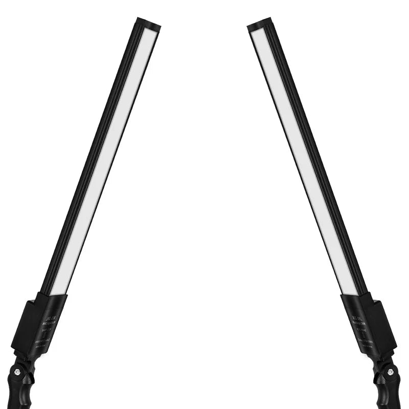 Photography Studio LED Lighting Kit Dimmable LED Video Light Handheld Fill Light With Light Stand 24W 3200K-5500K Photographic