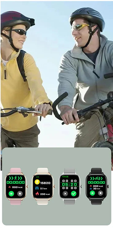 Bluetooth Call Smartwatch Android iOS Compatible Digital Fitness Tracker